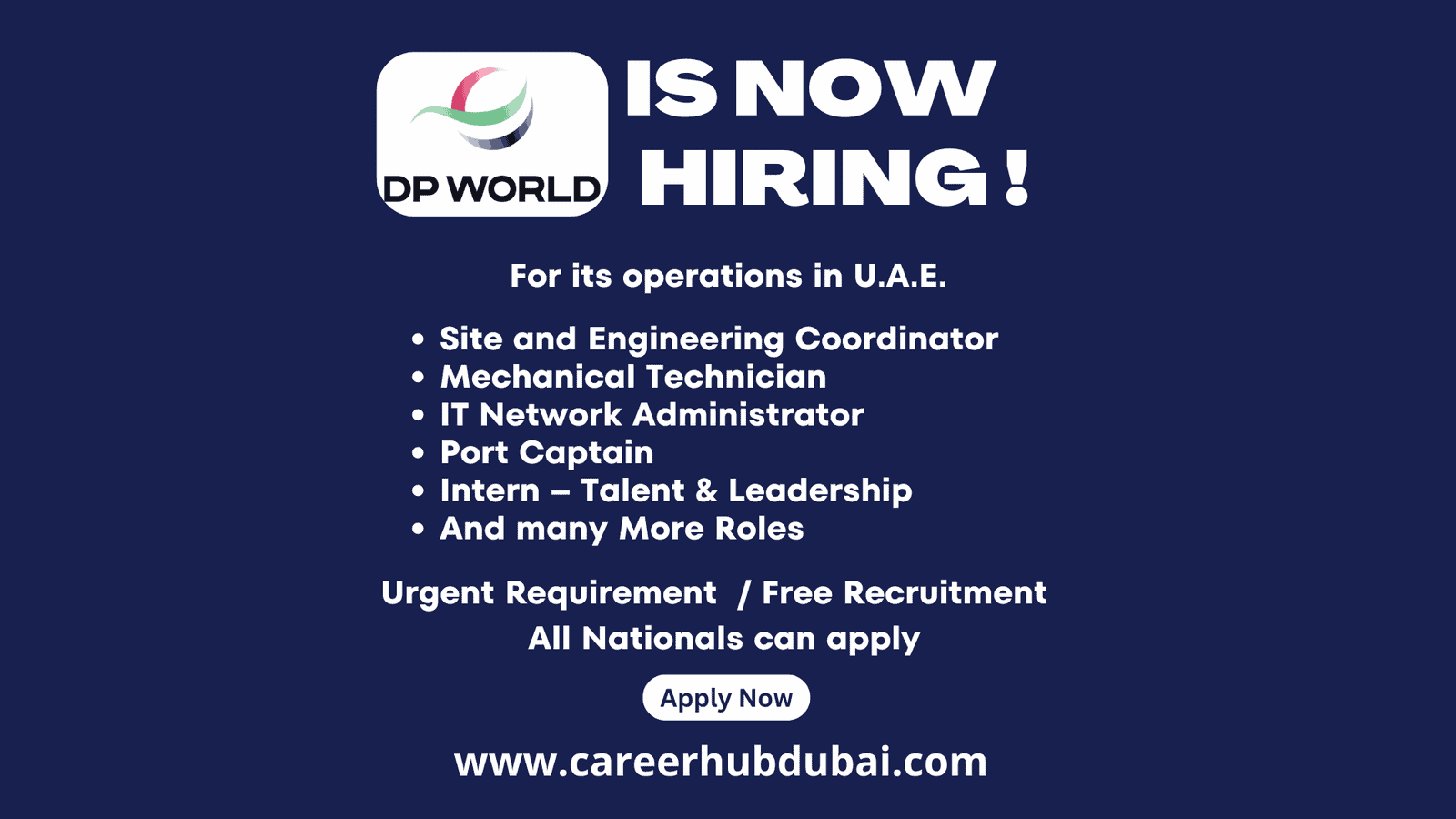 dp world careers