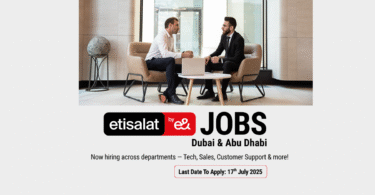 Etisalat Jobs in UAE