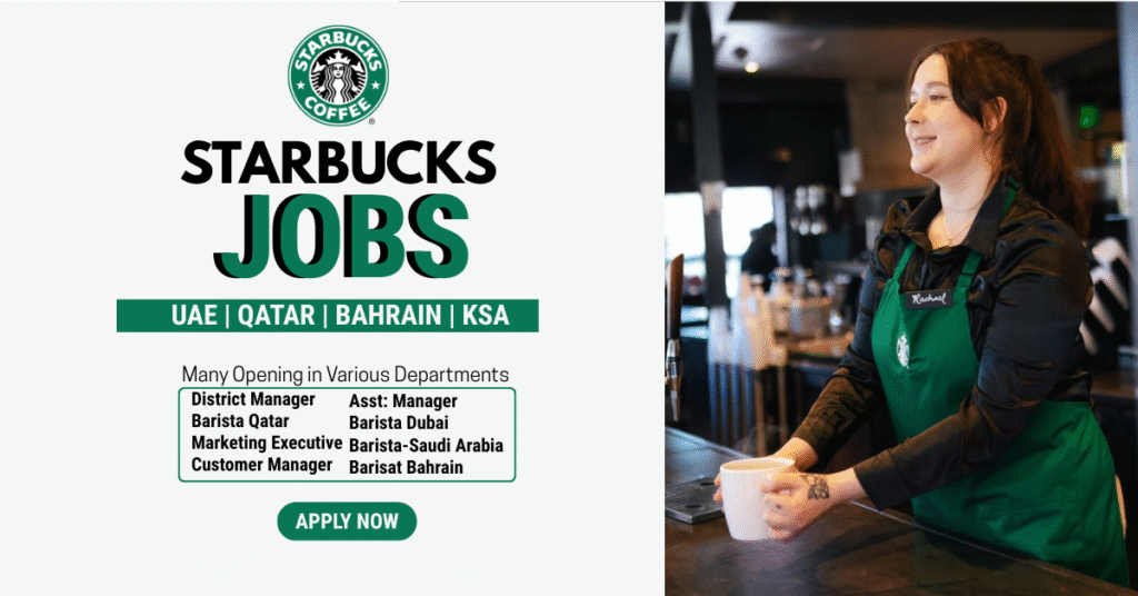Starbucks Jobs in UAE & MENA Region