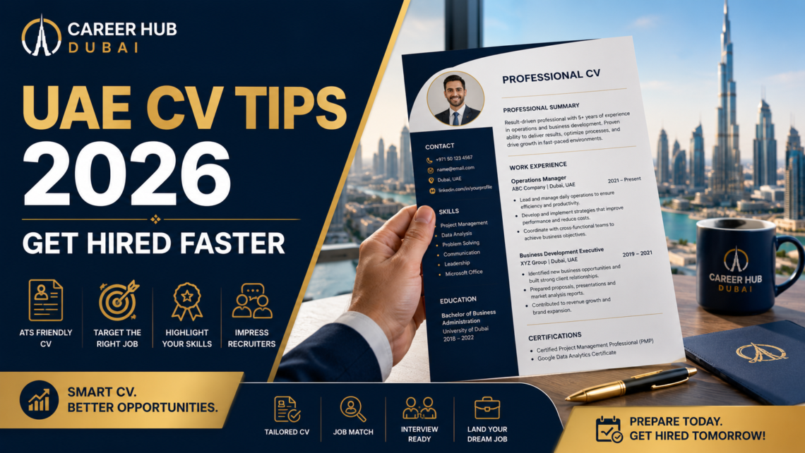 How to Write a UAE-Ready CV in 2026: Tips That Actually Get You Hired ...
